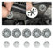 Adunsiaoto Hitzeschutzplatte Reparatursatz FürAuto, Auto Hitzeschild Schutzplatte, Reparatursatz Spannscheiben Hitzeschutzplatte, Hitzeschutzplatten Aus, Metall Klemmscheibe Wärmeschutzplatte
