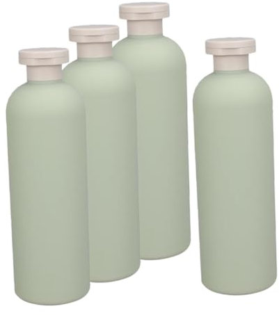 Baluue 4 Pièces bouteille de voyage bouteille de toner tube de dentifrice rechargeable flacon de voyage bouteille voyage shampooing Fontaine à eau de liquide Plastique