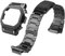 DW5600 Case Band Mod Kit, Edelstahl Gehäuse Lünette Armband kompatibel mit Casio G-shock DW5600, GW-B5600, GB5600, GWX5600, DW5025/ DW5700/ DW5735/ DW5750 (schwarz)