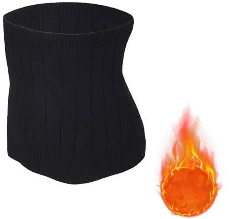 Miayical Winter Nierenwärmer, Rückenwärmer, Elastisch Taille Unterstützung, Warm Bauchwärmer Wärmegürtel Lendenwärmer für Hexenschuss Rückenschmerzen Menstruationsbeschwerden, für Männer und Frauen