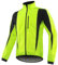 SECXEO Warme Fahrradjacke Damen Winter, Thermo Warm Softshell Radjacke Frauen Wasserdicht Atmungsaktiv Reflektierend Laufjacke Winddicht Winterjacke zum Laufen, Radfahren, Wandern - Grün M