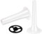 Standmixer Wurstfüller Kit Ersatz für KitchenAid FGA Food Fleischwolf Aufsatz, Wurstfüllröhren, kompatibel mit KitchenAid Mixer Wurstfüller Maker
