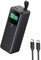 Power Bank PD 140 W, VAFOTON 27000 mAh, batterie externe à 3 ports avec cordon tour de cou, écran numérique, chargeur rapide portable avec câble USB-C, compatible avec MacBook, Pad, Dell