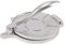 Presse à Tortilla en Aluminium pour Gâteaux Chinois, Pâtisseries, Presse à Pâte en Alliage D'aluminium pour la Fabrication de Galettes de à Pizza, Outil de Pressage (16 cm Argent)