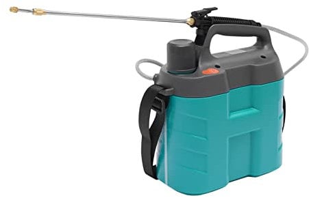 8L Electric Garden Sprayer, Battery Powered Knapsack Sprayer with Telescopic Wand, Adjustable Nozzle and Shoulder Strap, for Lawns, Weeds & Plants Watering, Home Cleaning
