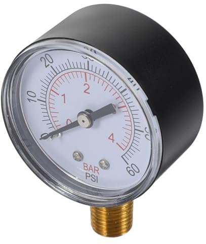 ibasenice Manomètre De Pression pour Piscine Filtre Compact Manomètre Eau Système De Piscine