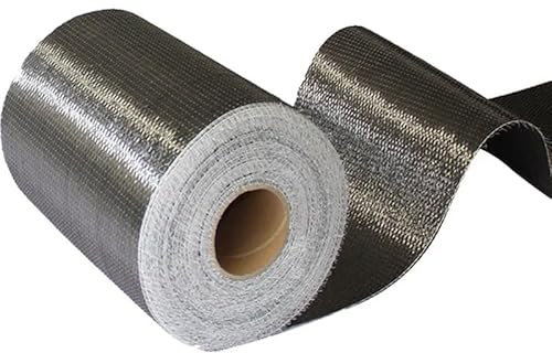 12K Kohlefasergewebe 3000MPa, 200 g/m² 1M/5M/10M Betonbewehrungsgewebe for die Strukturreparatur(20cmx5m)