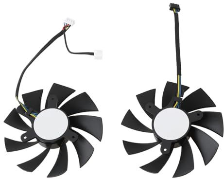 EMSea Grafikkartenlüfter 88 Mm Kompatibel mit Dell Und Kompatibel mit Lenovo RTX 3060 3060Ti 3070 3080 Und 3090