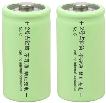 YUGSHNKFC 0 V LR14 C Batterie Abstandsrohr, Nicht leitende Anschlüsse zum Anschweißen an elektronische Geräte, Netzteil Adapter, C Größe, Batterie Abstandshalter