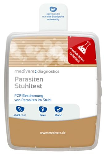 medivere Labordiagnostik Parasiten Stuhltest - Früherkennung von parasitären Infektionen und Förderung der Darmgesundheit durch PCR-Bestimmung