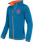 Nebulus Herren Fleecejacke Chios, warme Fleece Jacke, mit langem Full-Zip Reißverschluss, Malibu-orange - S