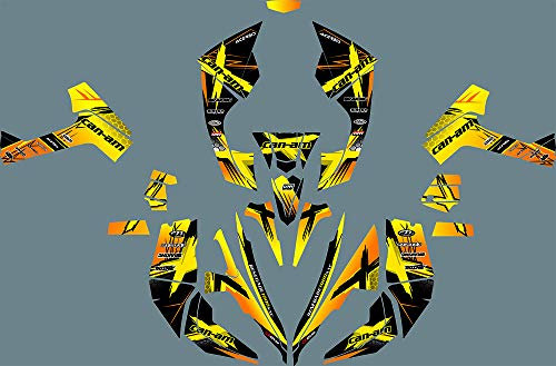 DST1074 Custom Motorcross MXP Aufkleber ATV UTV Decals Graphics Kit für Can-am Renegade 500 800r 800x 1000