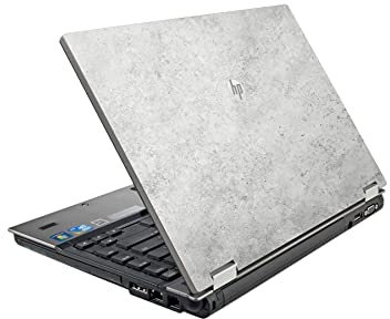 AlphaWraps Skin for HP EliteBook 8440P Laptop | Sahara Concrete | Protective and Durable Vinyl Decal wrap Cover | Made in The UK
