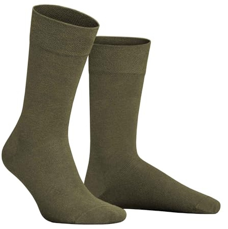 Hudson Herren Socken Relax Cotton druckfreier Bund