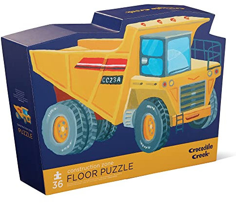 (New July) Croc Creek 36pc Floor Puzzle Construction Zone