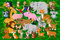 Cartoon Wild Animals 100 Piece Jigsaw Puzzles for Kids Gifts | Jigsaw Puzzles for Children Boys Girls Age 5+