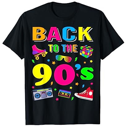 90er Jahre Retro Motto I love 90's T-Shirt