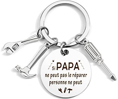 Porte Clef Papa, Idee Cadeau Fete Des Peres, Cadeau Beau Papa, Cadeau Futur Papa, Cadeau Papa Anniversaire, Cadeau Papa, Idee Cadeau Papa, Porte Clé Papa, Cadeau Papa Noel