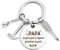 Porte Clef Papa, Idee Cadeau Fete Des Peres, Cadeau Beau Papa, Cadeau Futur Papa, Cadeau Papa Anniversaire, Cadeau Papa, Idee Cadeau Papa, Porte Clé Papa, Cadeau Papa Noel