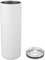 Sublimation Skinny Tumbler Glow in the Dark, 600ml Acier Inoxydable 304 Double Paroi Isolé Sous Vide Mince pour Voyage (Blanc à vert)