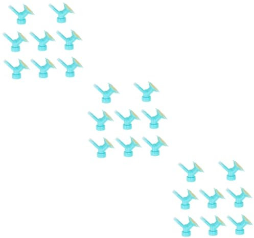 Kisangel 24 STK Wassersprüher Doppelkopf-Bewässerungsdüse Pflanzensprinkler Ausguss Flaschenverschluss Zimmerpflanzen Anlage Sprinkler Bewässerungsdüse Sprinklerdüse Mini Schlauch Werkzeug