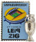 UEFA AMBALLCOM | Miniaturnachbildung Euro 2024 Cups | Anhänger der Gastgeberstadt | 23x31mm | Papierkarte | Geschenk für Fußballfans (LEIPZEIG)