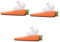 EXCEART 3st Häschen Türstopper Kaninchen Türstopper Kaninchen-türstopper Türstopper Für Schlafzimmer Wandschutz Türstopper Cartoon-türstopper Hase Türstopper Vinyl Schmücken Stumm Kind