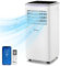 Karlhome Portable Air Conditioner 9000 BTU, 4-in-1 Portable AC with Cooling, Heating, Dehumidifier, Fan Mode, Air Conditioning Unit with Remote Control, WiFi Smart APP & Window Kit for Home Office