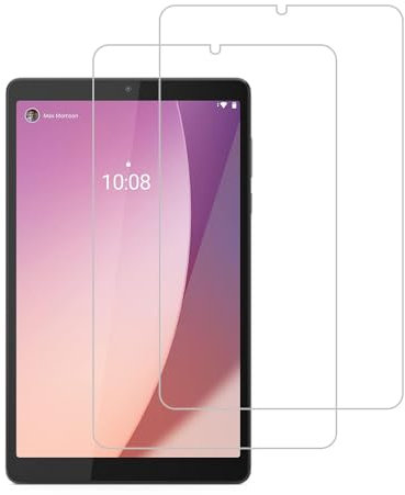 HYGMOCC Screen Protector for Lenovo Tab M8 (8 inch), Tempered Glass Film Anti Scratch,Bubble Free,High Definition(2 Pack)