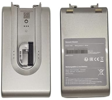 Duwnlos Zubehör for wiederaufladbaren Lithium-Ionen-Akku mit 3000 mAh, kompatibel mit Dreame V11, V11SE, V12, V12Pro, Zubehör for Haushalts-Handstaubsaugerroboter(V12 3000mAh)