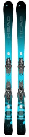 Head E-Super Joy SW + Bindungen Joy 11 Gw Damen – Blau