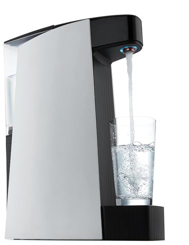 Carbon8 One Touch Sparkling Water Maker & Dispenser-Silver