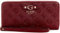 GUESS Gerty SLG Large Zip Around Wallet L Claret