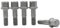 WTIXCRQ Radbolzen Radschraube Kompatibel Mit Benz Für A208 A209 C208 C209 W124 W210 A124 C124 S210 5 Stück Auto-Radschrauben Muttern M12 X 1,5 0009904807 Stahl-Radschrauben