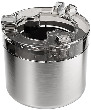 Cenicero de Acero Inoxidable para Exterior con Tapa, Resistente al Viento, con Tapa Abatible, Cenicero de Escritorio con Depósito de Agua, para Patio, Jardín y Oficina