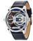 Police Herren Analog Quarz Uhr mit Leder Armband PL14835JS.02