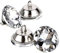IGNPION Diamantschliff klare Kristall-Glasknöpfe DIY Runde Knöpfe mit Schlaufe zum Nähen, Tufting, Sofa, Polstermöbel, Kopfteil DIY Basteln Dekoration, 50 Stück, durchsichtig, 20 mm
