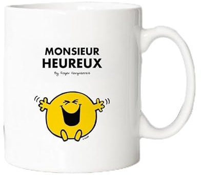 Monsieur Madame Mug Monsieur Heureux - Mug céramique imprimé en France - Licence Officielle