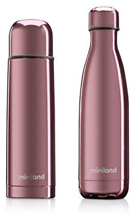 Set Isolierkanne 500ml+Isolierflasche 500ml Mybaby&Me Rose