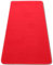 Casatessile Tappeto Cucina passatoia Antiscivolo Largo 50 cm. Tinta Unita VELLUTATA Corsia Lavello, Tappeti Multiuso Lavabile. - Rosso, 150 cm.
