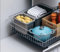 Korbauszug 35kg – silber – 500/160, Schrankauszug Teleskopschublade für 50er Schrank