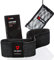 VIA FORTIS Booty Band - Loop Band aus Stoff [rutschfest & reißfest] - Fitness-Band/Gymnastik-Band als Set oder einzeln für Beine, Po und Arme - Textil statt Gummi