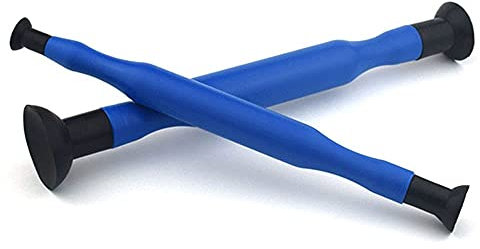 ANCLLO 2 piezas de doble extremo válvula mano lapping lechón herramienta Kit de pulido manual palillo con ventosas