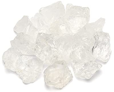 PURAJA Bergkristall Edelsteine Set | Naturbelassene Premium Rohsteine | Vielseitige Verwendung als Wassersteine, Heilsteine, Chakrasteine | Sortenreine Kristalle