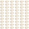TOAOB 200 Stück Natürlichen Muschel Perlen mit Loch zum Auffädeln Beige Spirale Kauri Muscheln Bastelnmuscheln 21 bis 23mm für DIY Schmuck Machen oder Deco Handwerk