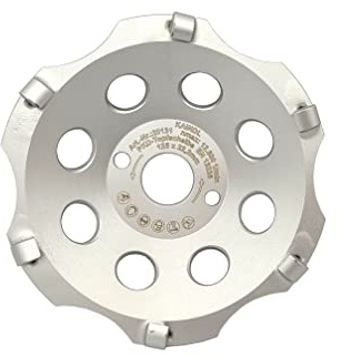 Diamant-PKD Schleiftopf Ø125 mm Topfscheibe für Winkelschleifer | Nass- & Trockenbearbeitung