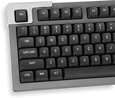 mintcaps Grey Keycaps Set 150 Keys MSA Profile Double Shot ISO/ANSI Layout for Cherry MX Switches Mechanical Gaming Keyboard