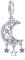 Sterne und Mondsichel Charms Traumfänger Anhänger, fit Pandora Muttertag Armband, 925 Sterling Silber Funkelnd CZ Dreamcatcher Anhänger Perlen, Geschenke für Patin/Mädchen/Freunde