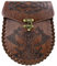 HiiFeuer Gürteltasche mit nordischer Prägung, Retro-Mittelalter-Kunstleder-Seitentasche, tragbare Vintage-Gürteltasche für LARP Ren Faire (Axe)