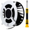 Ceozon Replacement Ps5 Internal Cooling Fan with 23 Blades General 17 Blades Fan for Sony Ps5 Play-Station 5 CPU Cooling Fan Come with Screwdriver